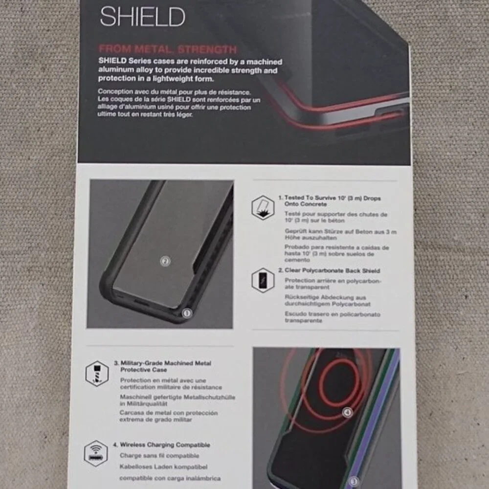 Raptic Shield Case Samsung A10e Compatible Case Shock Absorbing Protection - NWT